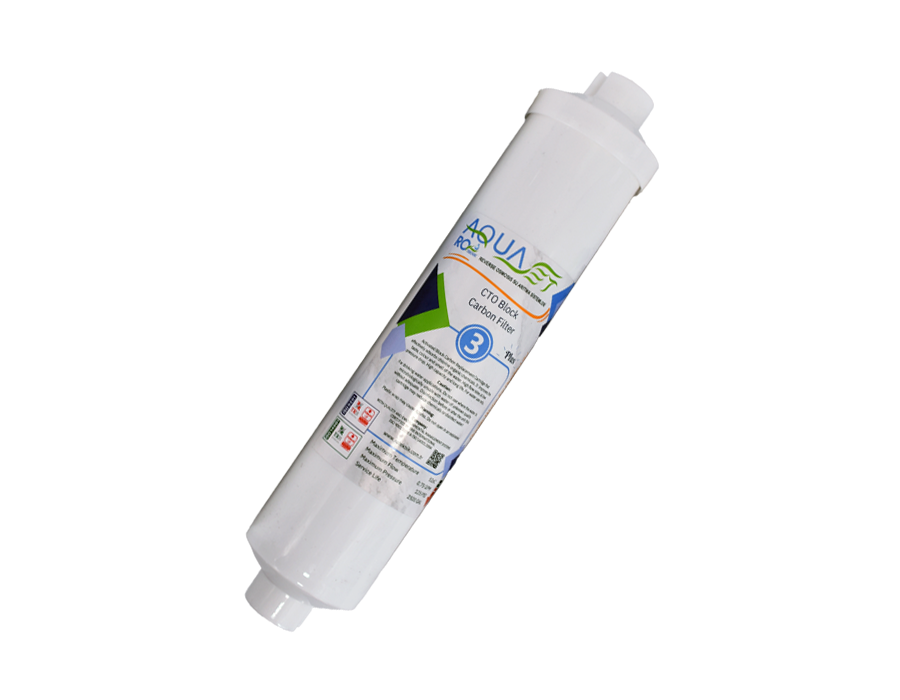 AQUASET 12" Inline Plus Blok Karbon Filtre AQUASET 12" Inline Plus Blok Karbon Filtre