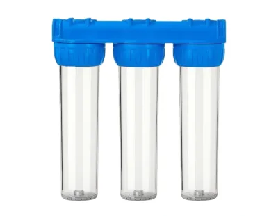 Daire Girişi 20" Üçlü Tesisat Tipi Filtre