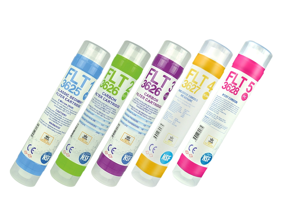 AQUASET 12" Inline Deluxe Beşli Filtre Seti AQUASET 12" Inline Deluxe Beşli Filtre Seti