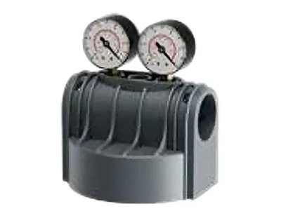 Tesisat Tipi Çift Manometreli Yedek Başlık