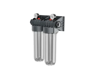 10" Tesisat Tipi Manometreli Deluxe Filtre İkili