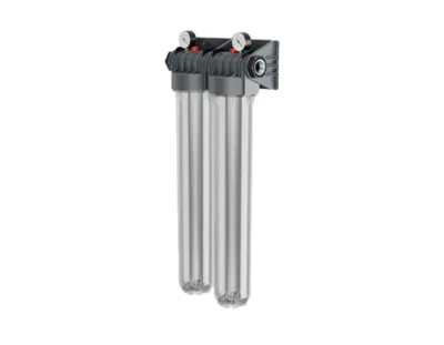20" Tesisat Tipi Manometreli Deluxe Filtre İkili
