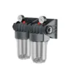 5" Tesisat Tipi Manometreli Deluxe Filtre İkili